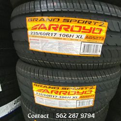235/60R17 ARROYO SPORT Set of New Tires