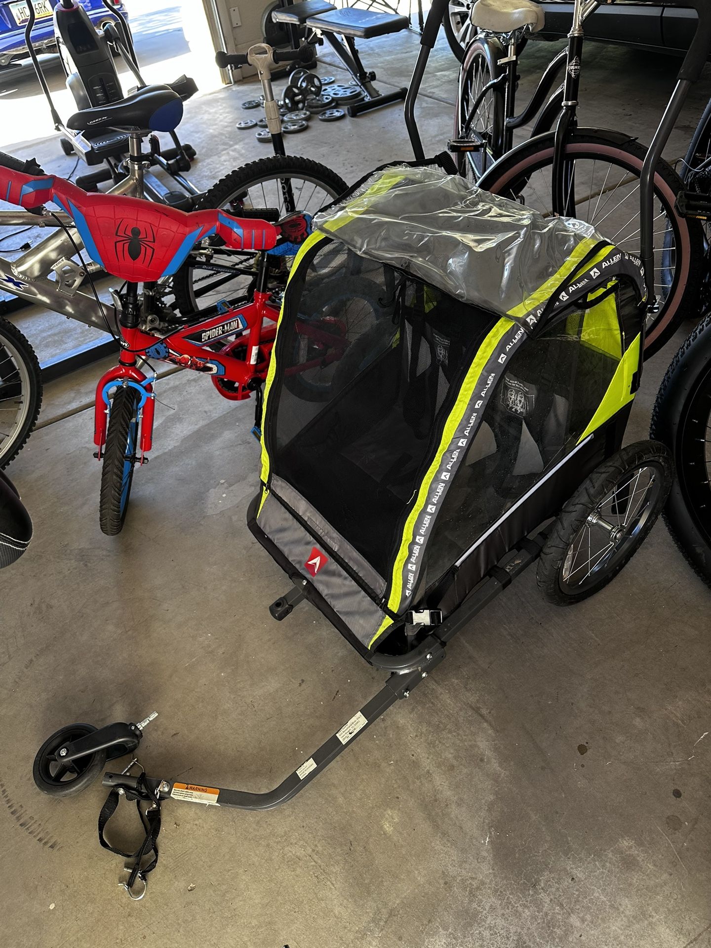 Allen Sports Bike Trailer For 2 Kids