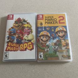 Nintendo switch games sealed
