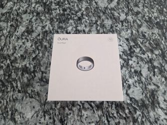 Unopened Oura Ring 4 Size 10 Color Stealth