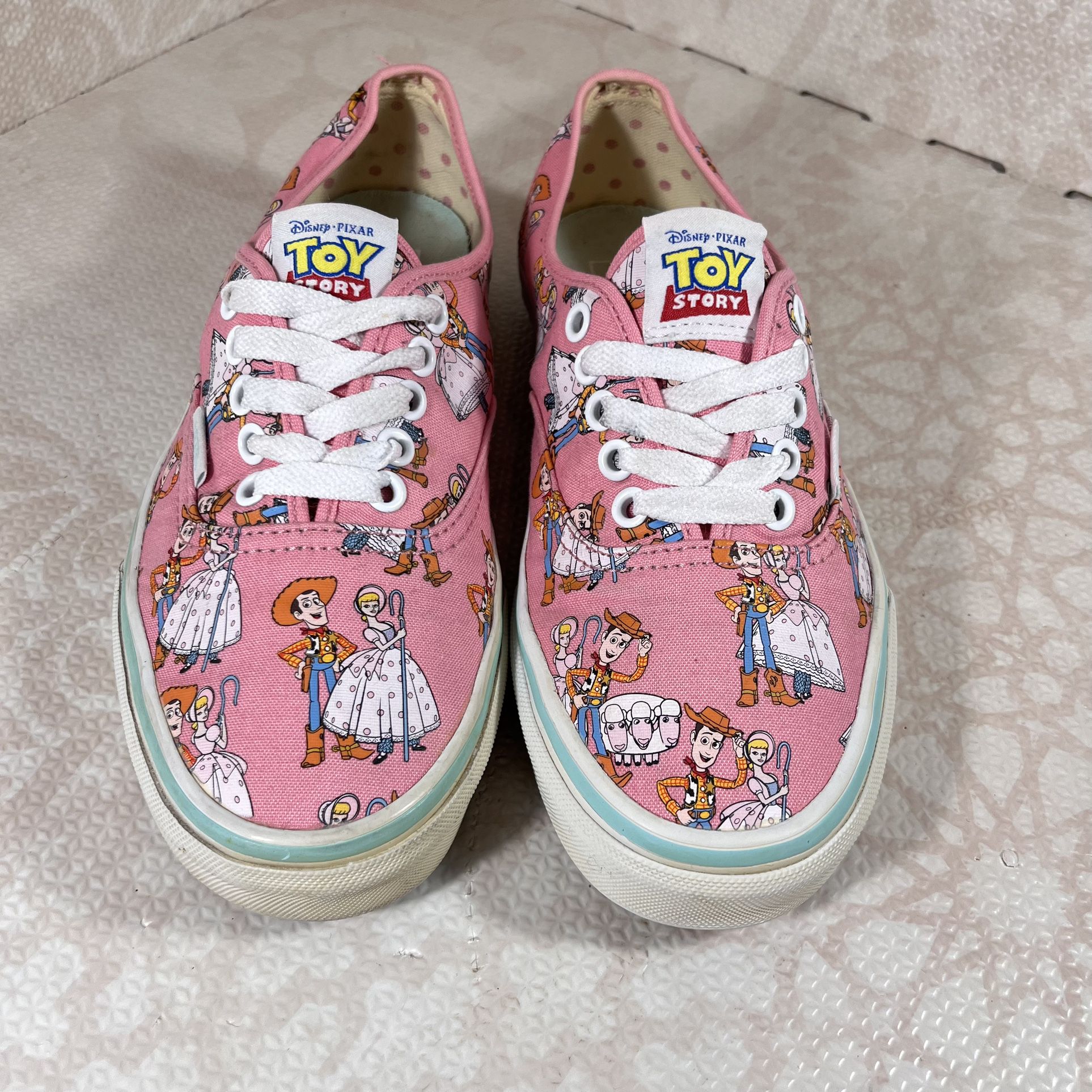 Vans Disney Pixar Toy Story Pink Women’s Sneakers Tennis Shoes Size 8 Men’s 6.5