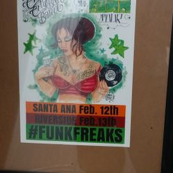 LIMITED EDITION "FUNK FREAKS" VOLO POSTERS 