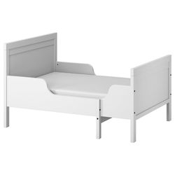 IKEA SUNDVIK Extendable Bed Frame With Slatted Bed Base