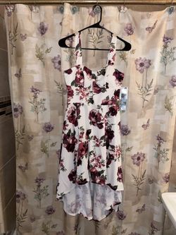 Trixxi Long Short Floral Dress