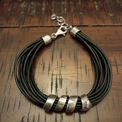 Silpada 925 Sterling Silver City Slicker Beacelet