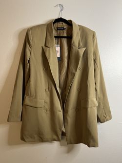 PrettyLittleThing Camel Blazer – US 6