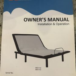 Ashley Furniture Adjustable Bed Frame - Queen Size 