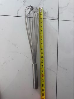 Stainless steel whisk