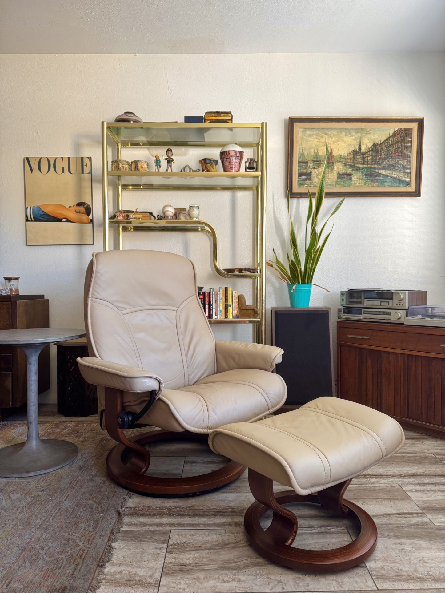 Ekornes Stressless Leather Recliner