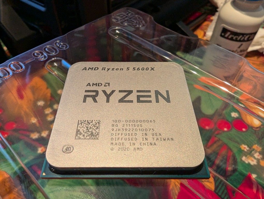CPU - AMD Ryzen 5 5600X (used, working)