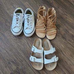 Girls SHOES SIZE 13, 1 AND 2