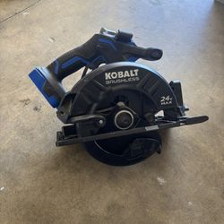 Kobalt Circular Saw - Brushless 24v Max