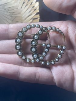 Vintage Pearl Brooch Pin 