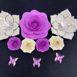 Paper Flowers /Flores De Papel