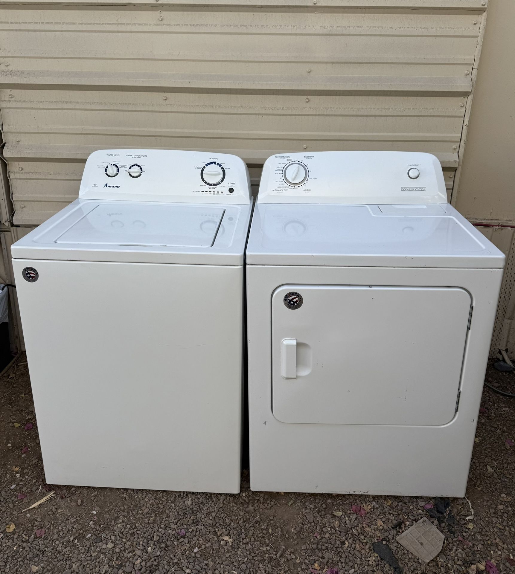 Washer And Dryer Electric High Efficiency Both Works Perfectly