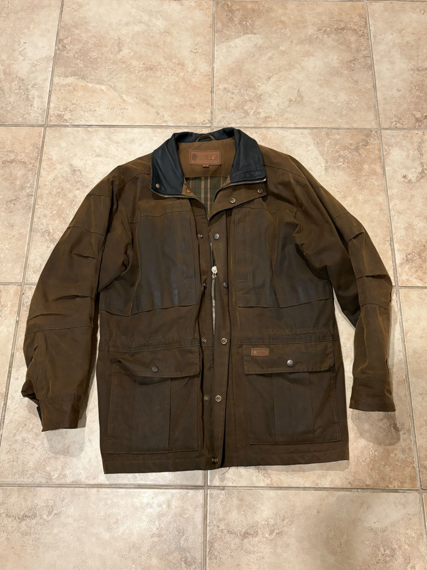 Outback Trading Company Large  Men’s Jacket Brown