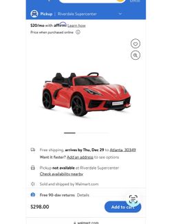 Kids Electric Car Like New