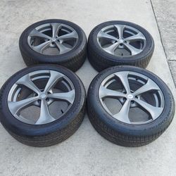 RIMS WHEELS, SUBARU ,  255/45/18 BOLT PATTERN 5X100