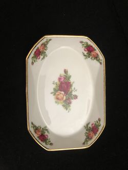 Royal Albert Roses Tray 5x7