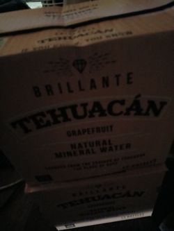 Brillante Tehuacán Grapefruit Mineral Water 12-Pack