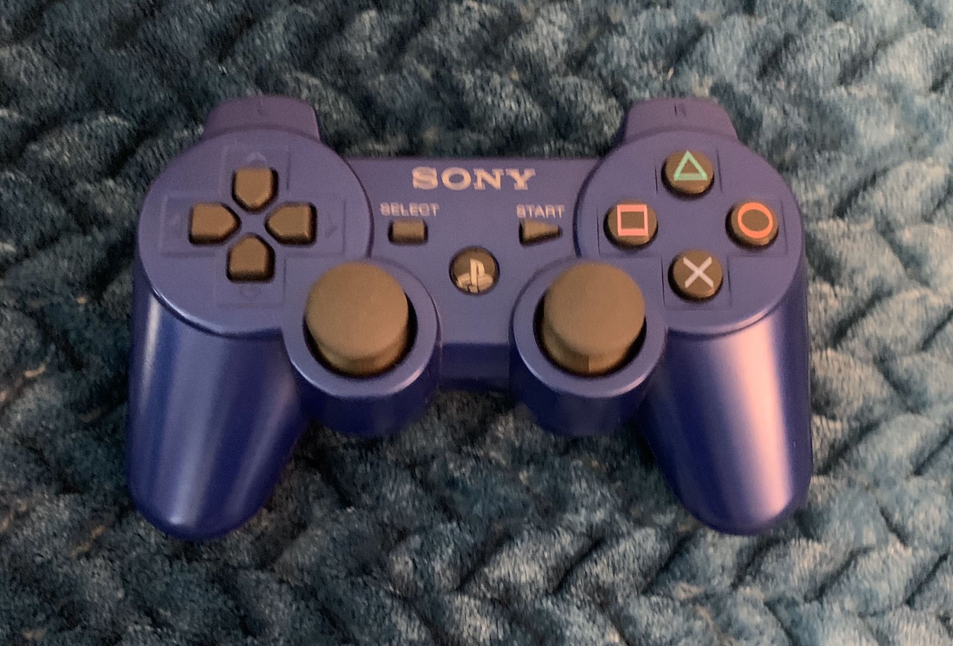 Blue Dualshock Wireless Ps3 Game Controller For Sale In Upland Ca