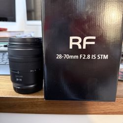 Canon Rf 28-70mm F2.8 