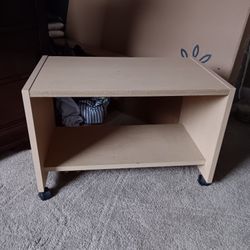 Mini 2 Shelf Night Stand /wheels