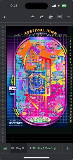 3 edc Sunday tickets