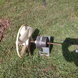 Fan Motor From Large 220v Window Air Conditioner 