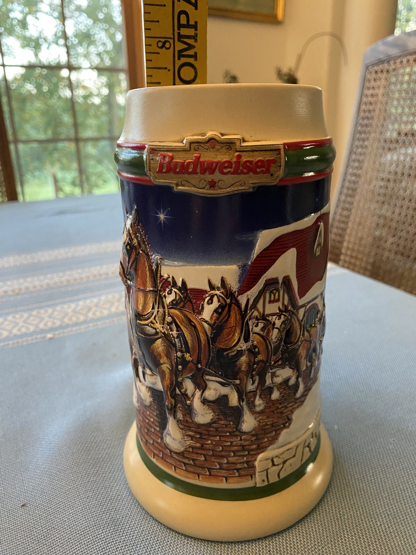1994 Budweiser Grant’s Farm Holiday Stein