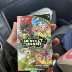 2026 Pokémon Mega Evolution Perfect Order Booster Bundle
