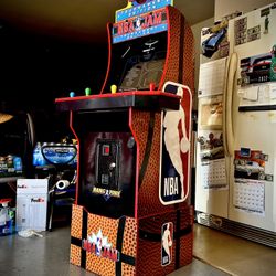 New Coin Operated Arcade Mod Arcade1up NBA Jam Tournament Edition with over 30K games