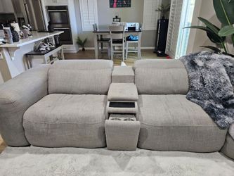 Power recline sofa