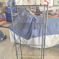 Black wire shelf/rack