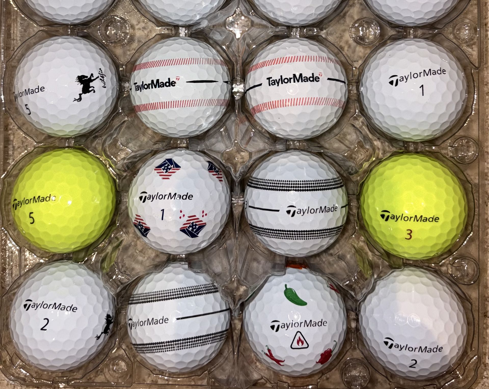 24 TaylorMade TP5 and TP5X Golf Balls As Pictured ⛳️ ———