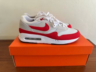 Nike Air Max 1 '86 OG Golf White/University Red Big Bubble - Red Size 8