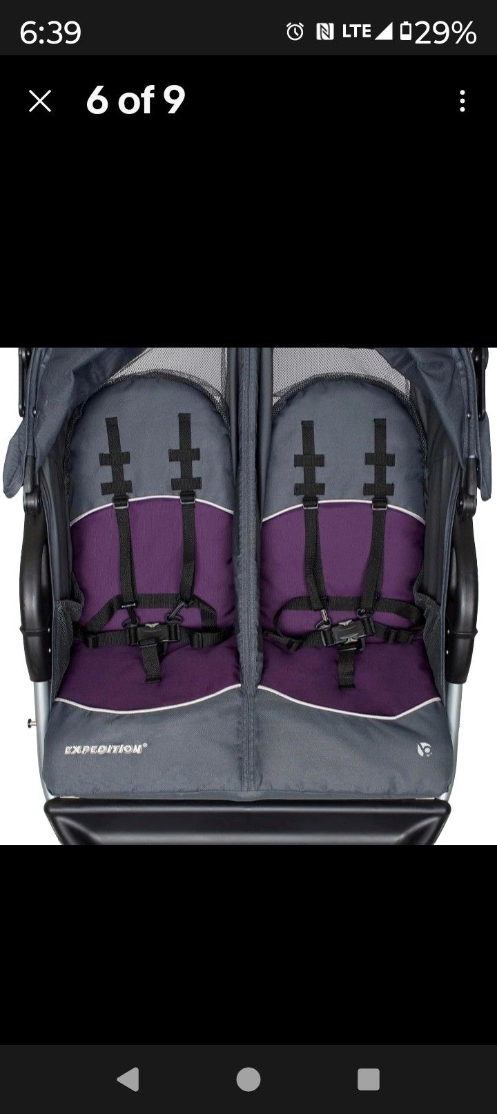 Elixer Expedition Double Jogger – Safe & Adjustable Stroller for Active Families