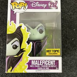 Funko Pop Disney #232 Maleficent Hot Topic Exclusive Vinyl Figure 🔥