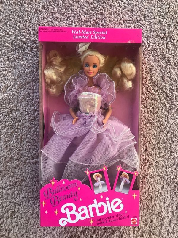 BALLROOM BEAUTY BARBIE DOLL WAL-MART SPECIAL LIMITED EDITION NEW