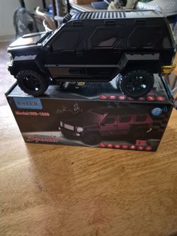 SUV Bluetooth speaker.