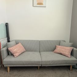 Grey Futon Couch