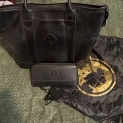 Baseballism Leather Purse And Wallet