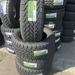 New Tires Installed/ Llantas Nuevas Instaladas 275/55/20 TBB Tires