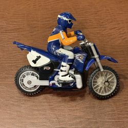 Tyco RC XTreme Cycle Jeremy McGrath Motorcycle Dirt Bike Radio Control NO REMOTE - VINTAGE