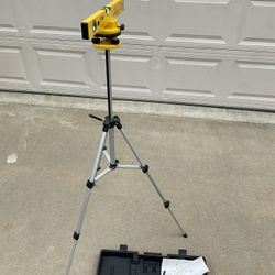 Laser Level With Accessories $40 BO
