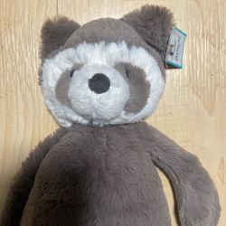 Retired Jelly Cat Raccoon With Tag