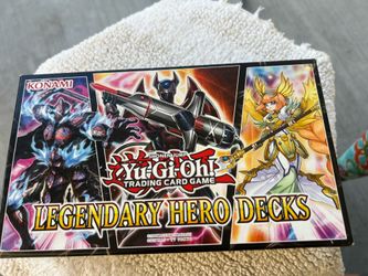 Konami Yu-Gi-Oh! Legendary Hero Decks trading card game box set.#139 cards