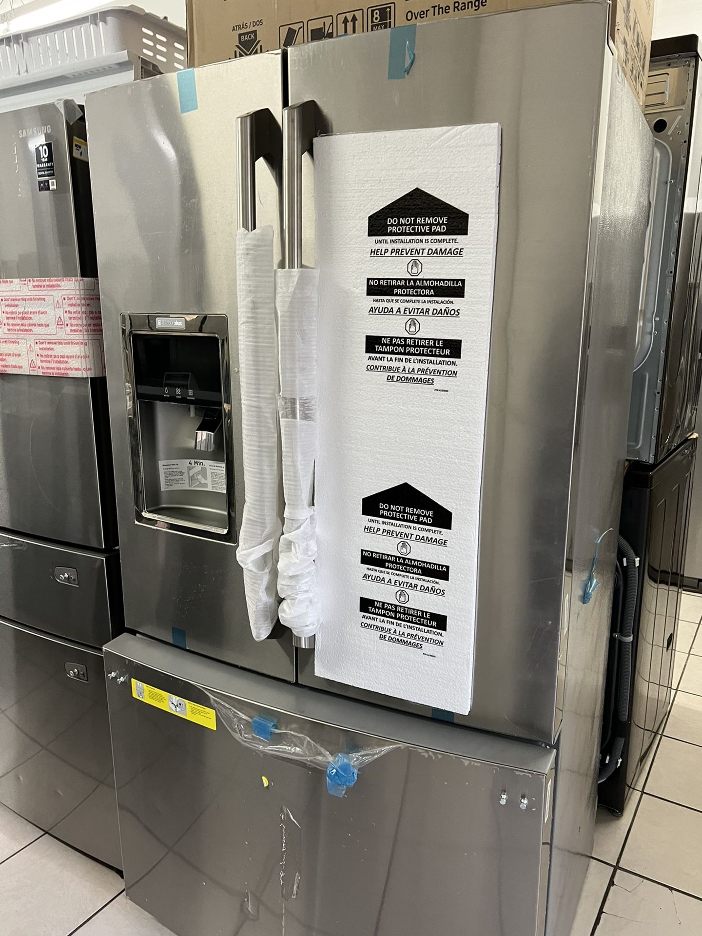 Refrigerado Eletrulux Stainless In Good Open Box 📦