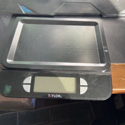 Taylor 11 LB USB Rechargeable Multi-Function Kitchen Scale