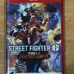 Street fighter 6 Fighters Edition Nintendo switch 2